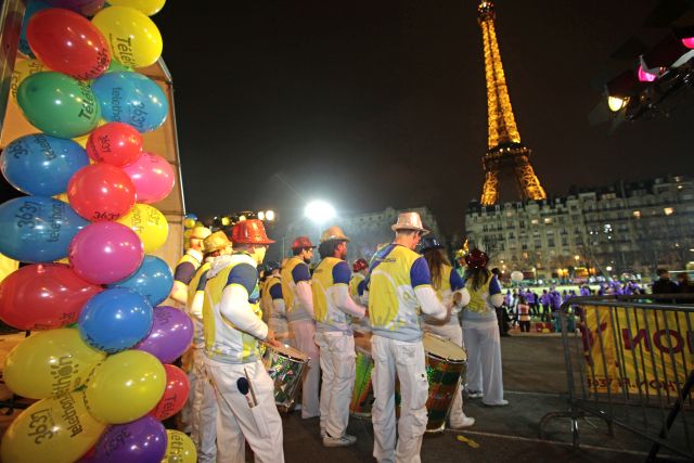 TELETHON  2014: MOBILISATION DES PARTENAIRES A PARIS